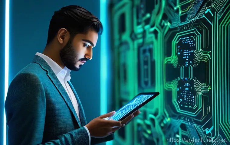 아이티에서 SNS 인플루언서로 활동하는 방법 - **Prompt 1: The Visionary Tech Explorer**
"A young Arab man or woman, dressed in modern, modest ...