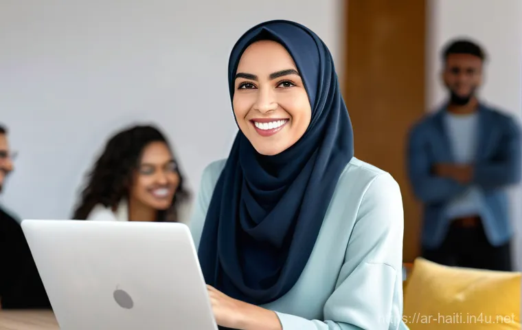 아이티에서 SNS 인플루언서로 활동하는 방법 - **Prompt 1: The Visionary Tech Explorer**
    "A young Arab man or woman, dressed in modern, modest ...